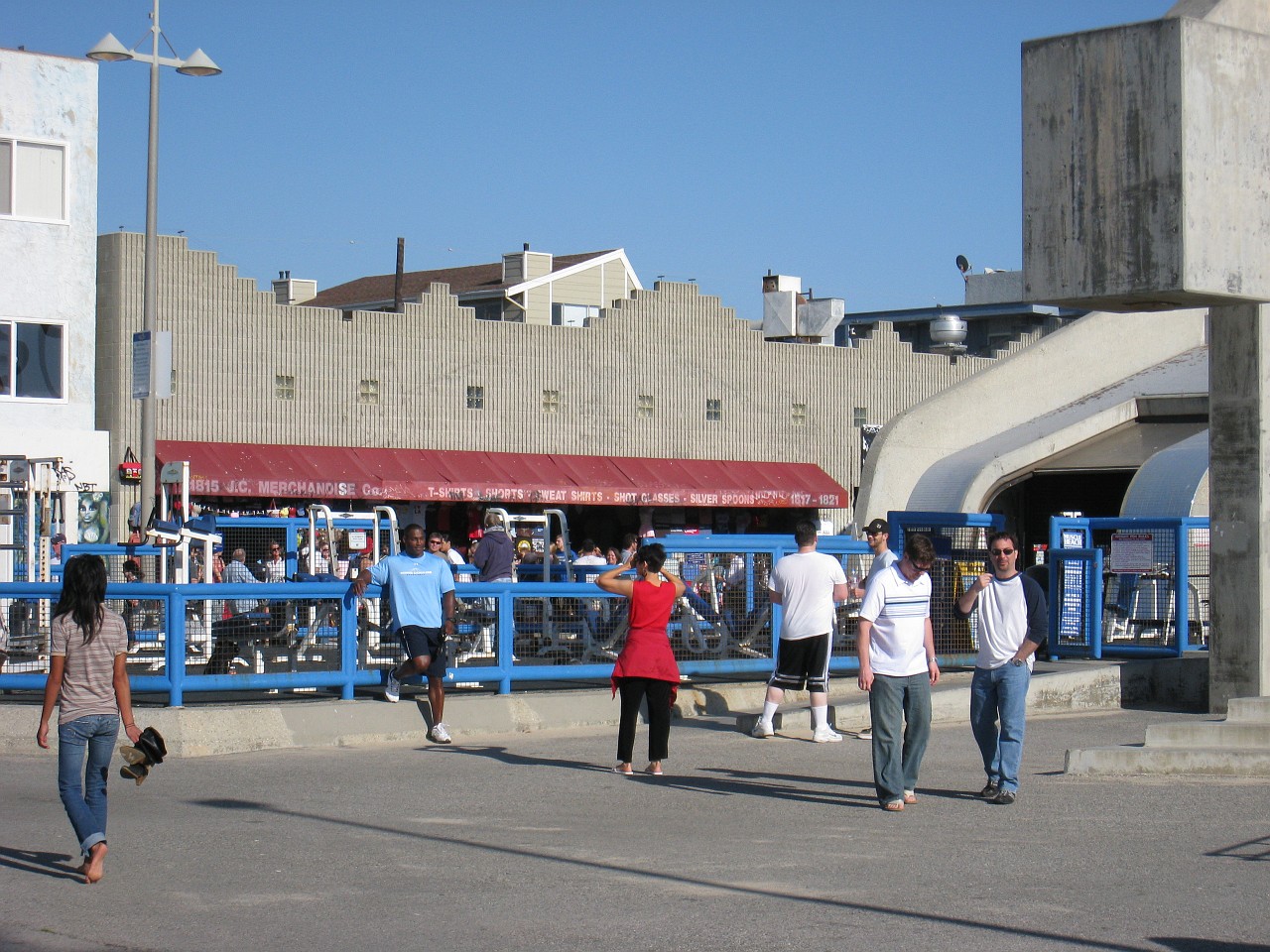 1406 California 2008-03 LA Scene.jpg - A visit to the Los Angeles California area in March of 2008. Activities ranged from Monets at the Getty, street hawkers at Venice Beach, movie look-alikes at Grauman's Chinese Theatre, to the Mission at San Juan Capistrano.